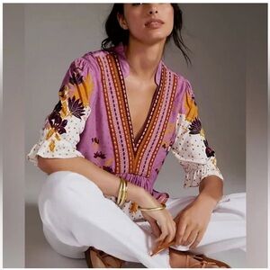 Anthropologie Stephanie top by Bl-nk L